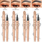 ✏️ BUY 1 GET 1 FREE! ✨ 3D Microblading Eyebrow Pencil – 4-Prong Tip, Waterproof & Natural Hair-Like Strokes 🖌️