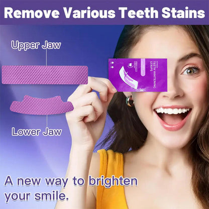 💜Safe & Effective Whitening Strips. Gently brighten your smile for daily confidence. Don’t miss out! 🌸💎