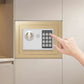 Military-grade lock system Anti-Tamper Smart Safe