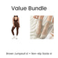 High-Stretch V-Neck Jumpsuit for Fitness & Yoga