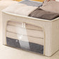 Large-Capacity Foldable Organizer Bags with Clear Windows