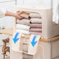 Large-Capacity Foldable Organizer Bags with Clear Windows