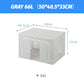 Large-Capacity Foldable Organizer Bags with Clear Windows
