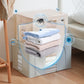 Large-Capacity Foldable Organizer Bags with Clear Windows