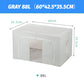 Large-Capacity Foldable Organizer Bags with Clear Windows