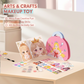 👑LAST DAY SALE ONLY ＄19.99!! 🎨 Princess Makeup & Diamond Painting Craft Kit – Mess-Free Paper Play, Realistic Fun for Girls ✨