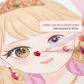 👑LAST DAY SALE ONLY ＄19.99!! 🎨 Princess Makeup & Diamond Painting Craft Kit – Mess-Free Paper Play, Realistic Fun for Girls ✨