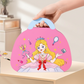 👑LAST DAY SALE ONLY ＄19.99!! 🎨 Princess Makeup & Diamond Painting Craft Kit – Mess-Free Paper Play, Realistic Fun for Girls ✨