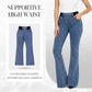 🥳2026 HOT SALE🥳💞50K+ SOLD!👵👖 50% OFF! High-Waist Stretch Flare Jeans – Gentle tummy control, comfy stretch. Flattering flare leg. Perfect for daily wear. 🌸✨