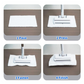 🧹50% OFF HOT SALE! Telescopic Long Handle Flat Dust Mop, Shark Tooth Lock Microfiber Cleaning Cloth Mop for Ceiling, Cabinet Top & Wall Deep Cleaning