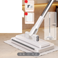 🧹50% OFF HOT SALE! Telescopic Long Handle Flat Dust Mop, Shark Tooth Lock Microfiber Cleaning Cloth Mop for Ceiling, Cabinet Top & Wall Deep Cleaning