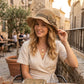 👒⏰ 50% OFF LIMITED TIME! Elegant Woven Straw Hat with Bow – Wide Brim, Adjustable & Foldable for Summer & Travel ✨