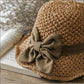 👒⏰ 50% OFF LIMITED TIME! Elegant Woven Straw Hat with Bow – Wide Brim, Adjustable & Foldable for Summer & Travel ✨