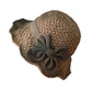 👒⏰ 50% OFF LIMITED TIME! Elegant Woven Straw Hat with Bow – Wide Brim, Adjustable & Foldable for Summer & Travel ✨