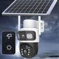 🔥2026 New upgrade & hot sale🔥Wireless solar-powered outdoor security cameras with dual lenses