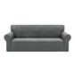 High Stretch Jacquard Sofa Cover with Non-Slip Straps