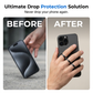 Multi-functional 4-Ring Magnetic Phone Grip & Stand