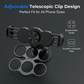Multi-functional 4-Ring Magnetic Phone Grip & Stand