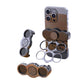 Multi-functional 4-Ring Magnetic Phone Grip & Stand