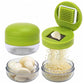 🧄⚡ Mini Garlic Chopper & Press – 2-in-1, Rust-Proof, Easy-Clean – Chop & Press in Seconds! 🍳