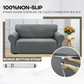 📢📢50% OFF !! ⏰High Stretch Jacquard Sofa Cover with Non-Slip Straps
