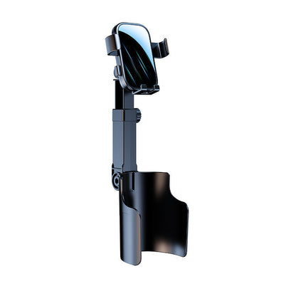 ⭐HOT SALE🧲Car Cup Holder Phone Mount – 360° Adjustable, Strong N52 Magnet, One-Hand Operation