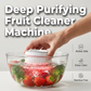 Compact Home Dishwasher, Ultrasonic Turbine Washer, Mini Portable Washing Machine for Business Trips and Travel