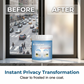 Frosted Glass Paint for Privacy