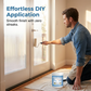 Frosted Glass Paint for Privacy