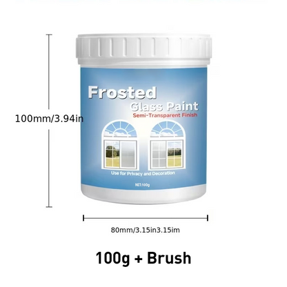 Frosted Glass Paint for Privacy