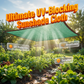 ☀️ 90% UV-Block Sunshade Cloth – HDPE Mesh, Reinforced Edges, for Garden & Patio 🌞
