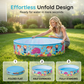 Foldable Kids Backyard Wading Pool