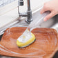 Soap Dispensing Sponge Brush with Detachable Handle
