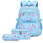 Girls' Cute Multi-Pocket School Backpack