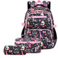 Girls' Cute Multi-Pocket School Backpack