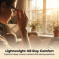 Retro Half-Frame Photochromic Blue Light Blocking Glasses