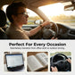 Retro Half-Frame Photochromic Blue Light Blocking Glasses