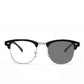 Retro Half-Frame Photochromic Blue Light Blocking Glasses