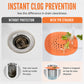 Clog-Blocking Drain Cover