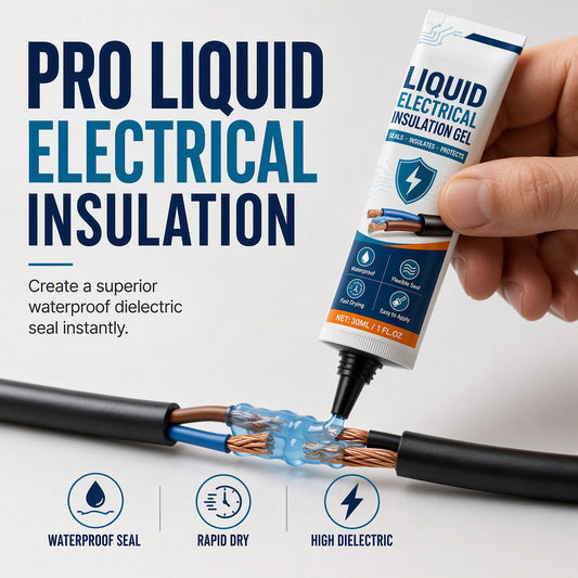 🔥Liquid Electrical Insulation Gel, Helps Seal & Insulate Joints, IP68, for Indoor & Outdoor 🔌