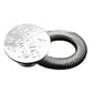 Spring-Loaded Metal Waist Extender Button for Jeans