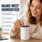 📢📢50% OFF !! ⏰Mini USB Air Humidifier with Colorful Light for Bedroom and Car