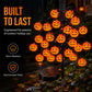 Waterproof Halloween Pumpkin Solar Branch Lights