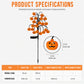 Waterproof Halloween Pumpkin Solar Branch Lights