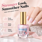 Pearl Pink Nail Polish 10ml No Bake Quick Drying Nail Hardener