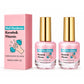 Pearl Pink Nail Polish 10ml No Bake Quick Drying Nail Hardener