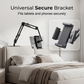 🛏️ Watch in Bed, Hands-Free – Magnetic Tablet Stand with Hidden Mattress Base. No Shaking, No Drilling.