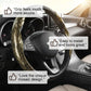 Mosaic Pattern Segmented Steering Wheel Cover