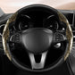Mosaic Pattern Segmented Steering Wheel Cover