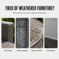 Outdoor Furniture Renewal Paste with Sponge